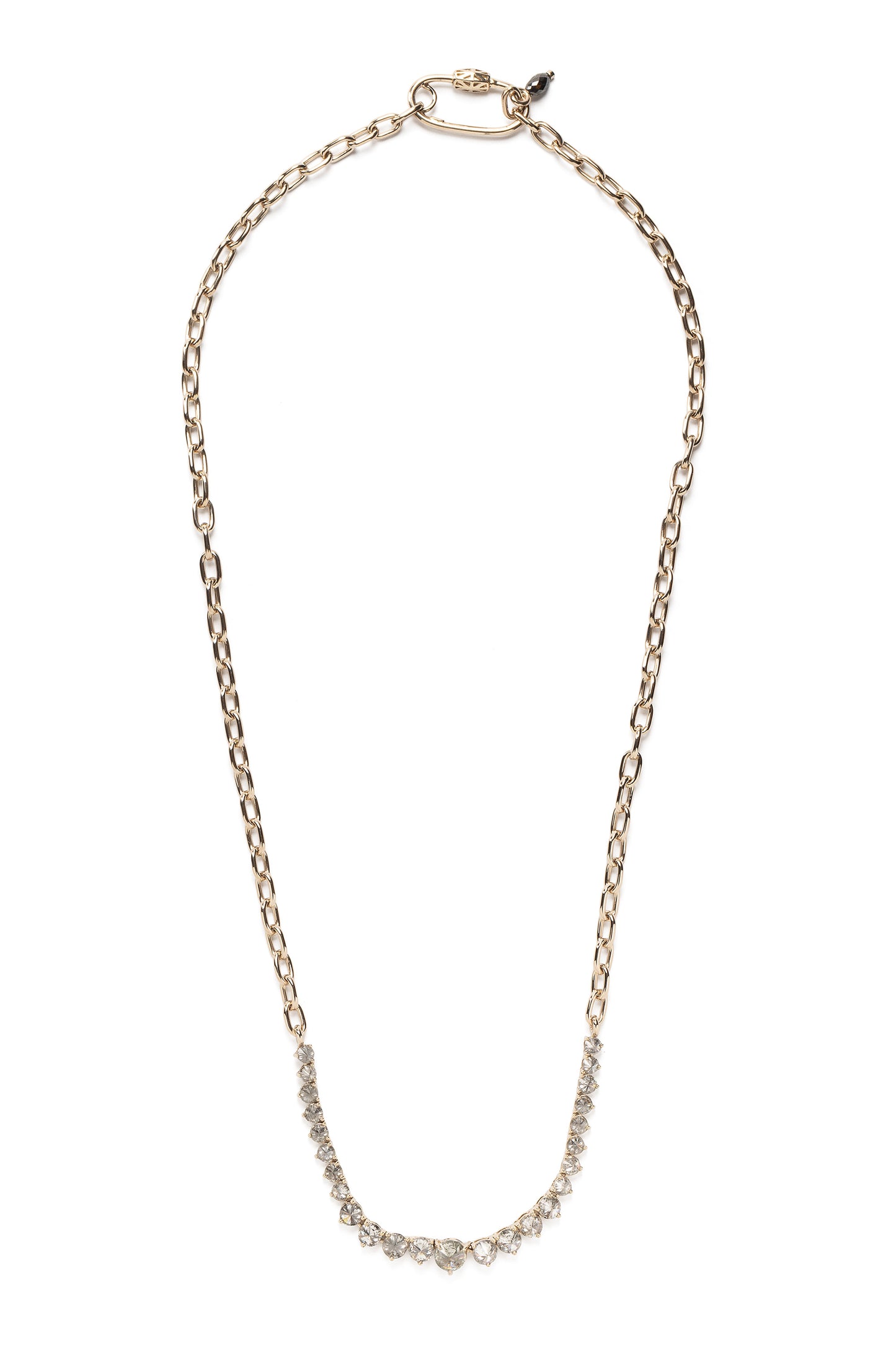Colar River Chain de diamantes grey